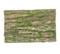 DIYEAH Natural Tree Bark Terrarium Background Decor for Reptiles Climbing Bark Mat for Lizards Bearded Dragons Geckos and Turtles Habitat Accessory