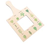 DIYEAH Nature Guide Viewfinder Wood Frame Boys and Girls Toy Nature Observation Tool for Outdoor Exploration and Cloud Identification