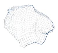 DIYEAH Nautical Fish Net and Wall Hanging Wall Decor Mediterranean Style Made of Cotton Rope, Rustic and Simple Photography Prop Beach Home Decoration for Room and Birthday Parties