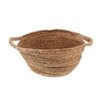 DIYEAH Newborn Photo Basket Wicker Basket Handles for Photoshoot Props for Capturing Precious Moments Pictures Boy Girl Posing Props