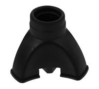 DIYEAH Non-Slip Triangle Rubber Foot Covers for Walking Sticks and Hiking Poles, Sturdy Crutch Foot Pads for Middle-Aged and Elderly Outdoor Mobility Aids, 2pcs Set