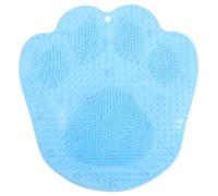 DIYEAH Nonskid Foot Massager Mat with Suction Cups and Hands-Free Back Scrubber for Shower Safety