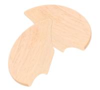 DIYEAH Nordic Wood Cabinet Handle Treasure Plate Design for Door Opening