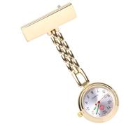 DIYEAH Nurse Pocket Watch with Zinc Alloy Case and Stainless Steel Pin, Easy to Fix and Not Easy to Come, Simple Design Suitable a Gift for Nurses and Doctors