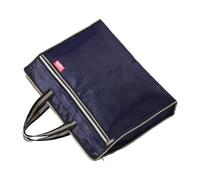 DIYEAH Oxford Cloth Document Bag Briefcase with Dual Expanding File Folder Large Capacity Travel Tote for Business Meetings Office Laptop Storage