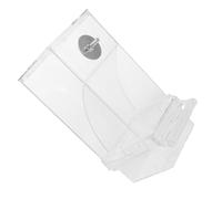 DIYEAH Parakeet Bird Feeder and Water Dispenser 1pcs Seed Container for Cage Hanging Poultry Feeder Suitable for Budgies Cockatiels and Small Birds