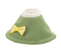 DIYEAH Parrot Collar 3.15-3.74inch Breathable Polar Fleece Cone Collar for Bird Protects Wounds Neck Circumference 8-9.5cm for Birds Recover from Surgery