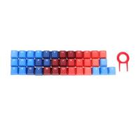 DIYEAH Pbt Mechanical Keyboard Keycaps Set with Dye-sub Legends 37 Keys and Prevent Dust Standard Profile to Prolong Keyboard Service Life for Intensive Gaming and DIY