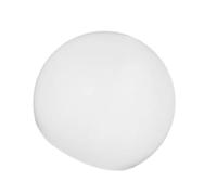 DIYEAH Pe LED Luminous Light Globe Shape Waterproof Rechargeable Round Night Lamp with Ip67 Rating 1800mah Battery White for Garden Courtyard and Desk Shelves
