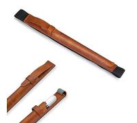 DIYEAH Pencil Case Holder for Pencil Premium PU Leather Sleeve with Elastic Band Secure Fit for Ipad Protects From Scratches and Daily Damage