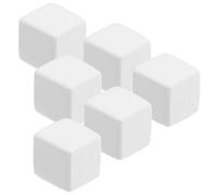 DIYEAH Pet Lava Block Small Pet Chew Toy Mineral Stones Aid Digestion Bone Development Support White 1.10X1.10X1.10Cm Lizard Terrariums Suitable for Turtles Crabs