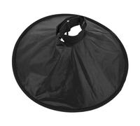 DIYEAH Photography Reflector Flash Diffuser Camera Lighting Reflector Video Light Sock Dish Diffuser Soft Light Shade Portable Universal Fit Storage Bag 1 Piece Black Cloth