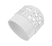 DIYEAH Plastic Gutter Guard Leaf Protector with Perforated Design for Roof and Balcony Drainage Plastic Drain Cover Strainer Preventing Clogging from Leaves and Debris Easy Installation