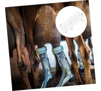 DIYEAH Plastic Milking Machine Liner Cup Accessory for Cow and Sheep Moderate Capacity Easy to Clean Compatible with Various Brands Safe for Milk Production in Livestock Farming