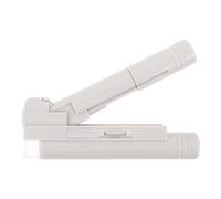 DIYEAH Pocket Kids Microscope 40x Handheld Microscope Loupes Magnifying Glass Birthday Present For Scientific Experiment White