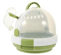 DIYEAH Portable Breathable Hamster Travel Carrier Case Cage for Small Pets Lightweight Handheld Hamster Carrying Box for Outdoor Trips Camping Hiking and Guinea Pigs