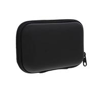 DIYEAH Portable Cable Organizer Bag Travel Storage Pouch for Earphones and Data Cables Durable Design with Smooth Zipper for Travel and Business Essentials Compact and Reliable Black