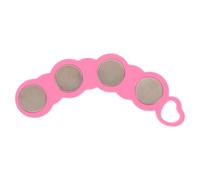 DIYEAH Portable Cat Eye Magnet Tool for Gel Nails with Broad Compatibility and Lightweight Acrylic Material, Caterpillar-shaped Magnetic Nail Art Accessory for Travel and Creative