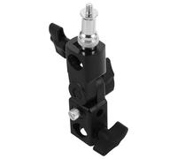 DIYEAH Portable Flashlight Bracket Flash Stand Bracket Umbrella Holder Clip Tripod Adapter for Photography Lighting for Studio Use