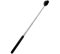 DIYEAH Portable for Scratcher Smooth Black Silicone with Back Surface and Comfortable Experience, Handheld Massager Tool Body Adults, Pregnant Women, and Parents with Disabilities