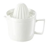 DIYEAH Portable Manual Citrus Squeezer Hand Juicer for Lemon and Kiwi Ceramic Fruit Press Tool for Fresh Juice at Home Camping Picnic Easy to Use and Clean