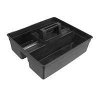 DIYEAH Portable Plastic Cleaning Caddy with Convenient Handle for Household and Hotel Use, Storage Organizer Basket for Cleaning Supplies with Aesthetic Appeal and Comfort