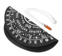 DIYEAH Portable Rubber Divination Pendulum Board and Light Weight with Artistic Feeling Not Easy to Break as A Desk Divination Accessory for Modern Table Use