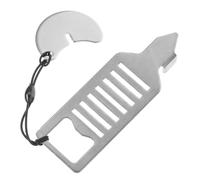 DIYEAH Portable Stainless Steel Door Lock for Home Security and Travel No-Drill Installation Door Stopper for Hotels Dorms Apartments Practical Safety Barrier with Compact Design