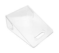 DIYEAH Portable Transparent Acrylic Handheld Vase Box for Floral Arrangements Clear Tabletop Container for Fresh and Preserved Flowers Creative Decorative Floral Prop for Home and