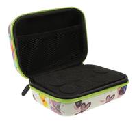 DIYEAH Portable with Waterproof Protection and Lanyard Essential Oil Case Organizer Bag Oxford Cloth Material Holds About 12 Small Bottles for Travel and Home Including Nail Polish