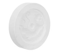 DIYEAH Pottery Forming Mold for Ceramics and Clay Large White Tiger Gypsum Mold Crafting Tool for Artists and Hobbyists Advanced Pottery Shaping and Embossing Equipment