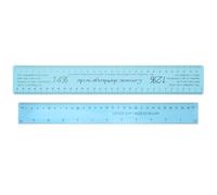 DIYEAH Pottery Shrinkage Scale Ruler 14 Inch Flexible Plastic Clay Measuring Tool for Ceramic Sculpture Modeling and Carving