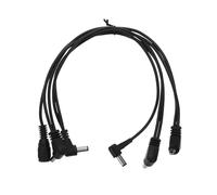 DIYEAH Practical Guitar Effector Instrument Cable with High Fidelity and Portable Design, Oxygen-free Copper Material, Suitable for Music Enthusiasts and Electric Guitar Black Gear