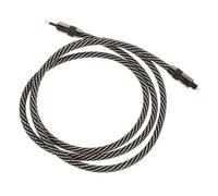 DIYEAH Premium Digital Optical Audio Cable for Tv Sound Bar High-resolution Fiber Optic Cord Plated Connectors Woven Netting for Clear Hi-fi Sound and Reliable Signal Transmission