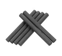 DIYEAH Professional Graphite Electrodes Cylinder Rod with Chemical Stability and Easy Installation 6 Pcs Black Graphite Sticks for Physics Experiments and Laboratory Use