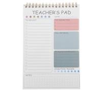 DIYEAH Project Planner Notebook for Work with Goal Achievement Support and Efficient Time Management, Green Paper and Metal Material, Scheduling Notebook for Office and School Use