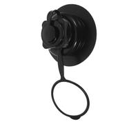 DIYEAH PVC Air Gas Valve for Inflatable Bag Air Valve Cap for Inflatables Black Leakproof for Container Logistics and Transportation