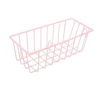 DIYEAH Rabbit Hay Feeder: Hanging Metal Rack Suitable for Pet Caged Rabbits and Small Animals, Large Capacity and Convenient Use, Pink, 23.5cm × 10cm