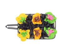 DIYEAH Rabbit Snuffle Mat, Interactive Foraging Pad for Bunny, Dog, Cat | Small Animal Enrichment Toy, Guinea Pig Boring Buster, Fleece Treat Dispenser, Inside Cage Activity