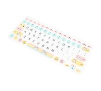 DIYEAH Rainbow Unicorn Keyboard Cover Protector for Silicone Film Shock Lightweight Silent Input Convenient Application Flexible Durable Design