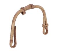 DIYEAH Rattan Teapot Handle Replacement U-Shape Loop Grip with Classic Woven Design Lightweight and Easy to Maintain for 3.5-4.3 Inch Ceramic and Pottery Tea Pots for Casual Home