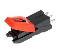 DIYEAH Record Player Stylus Needle Replacement for Turntables, Aluminum Phonograph Cartridge Needle with Synthetic Gem Tip, Compatible with Vinyl Record Players and Gramophones, Home