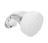 DIYEAH Reflective Santa Hat Christmas Ornament Metallic Disco Ball Holiday Tree Decor Novelty Party Accent Stocking Stuffer for Festive Celebrations