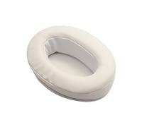 DIYEAH Replacement Ear Pads for Brainwavz Headphones White High Elasticity Durable Ear Pads Easy Installation Compatible with Multiple Models