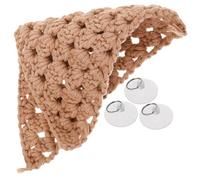 DIYEAH Reptile Hanging Hammock Bed for Small Pets with Cotton Rope and Suction Cups, Easy to Clean Mesh Swing to Expand Pet's Living Space, for Geckos and Pet Snakes