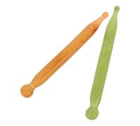 DIYEAH Resin Acupoint Massage Sticks 2Pcs for Meridian Stimulation and Relief After Walking Portable Facial and Head Massager for Blood Flow Enhancement