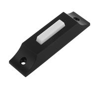 DIYEAH Retro Doorbell Button Replacement Classic Vintage Wall Mounted Switch Plastic Door Bell Push for Home Garage Easy Installation Compatible with Wired Systems