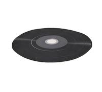 DIYEAH Retro Vinyl Record Rug Non-Slip Circular Floor Mat Vintage Music Room Carpet Small Washable Area Rug for Living Room Bedroom Music Studio Decor