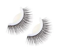 DIYEAH Reusable 3d Self-adhesive False Eyelashes Natural Plastic Material Long Lasting Fake Lashes for Wedding Event and Professional Applications