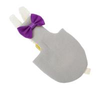 DIYEAH Reusable Bird Flight Diaper for Parrots Lightweight Breathable Skin-friendly Parrot Diaper Clothes in Light Gray for African Outdoor Birds